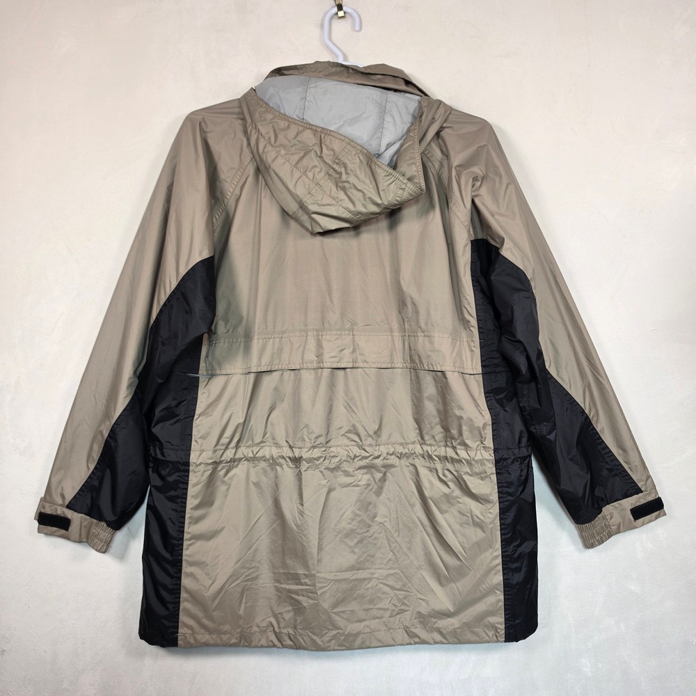 Vintage Helly Hansen Helly Tech Jacket Men's XL Tan Black Sailing Gorpcore - Picture 8 of 16